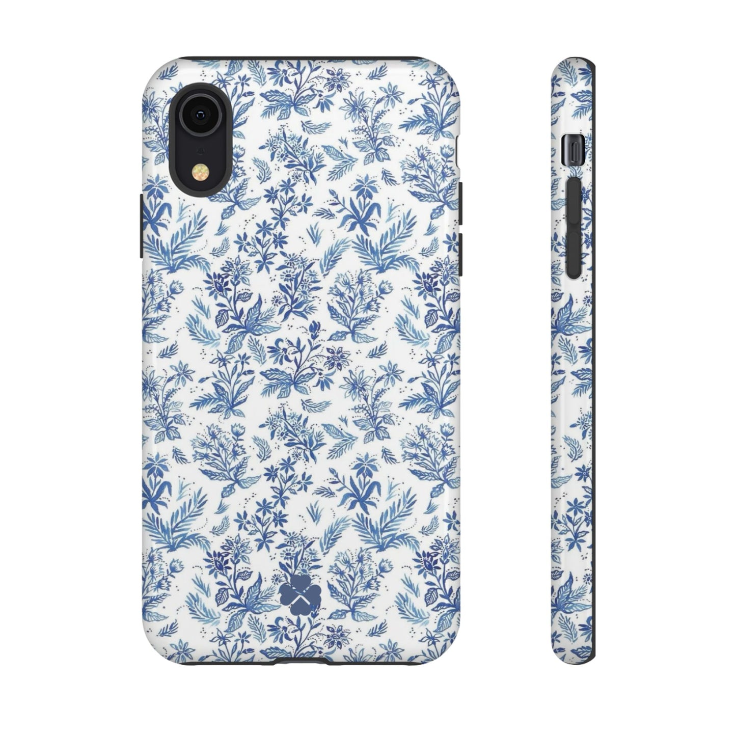 Blue Toile Phone Case
