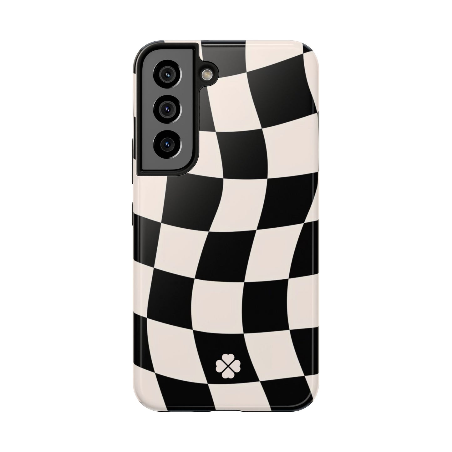 Checkered Waves Phone Case
