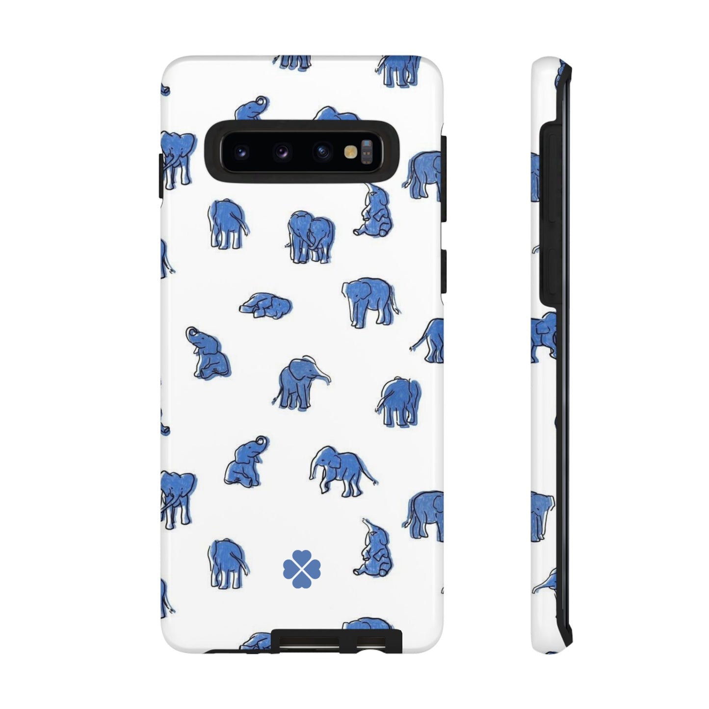 Blue Elephant Phone Case