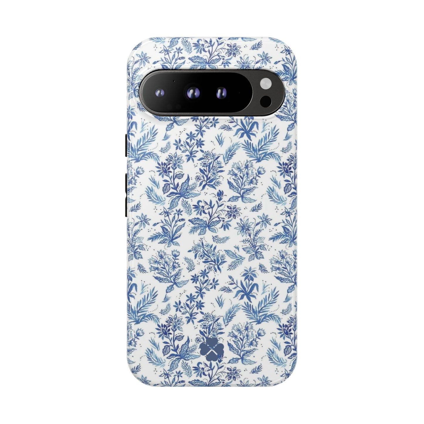 Blue Toile Phone Case