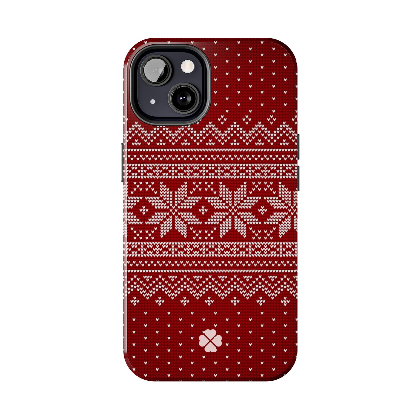Red Christmas Sweater Phone Case