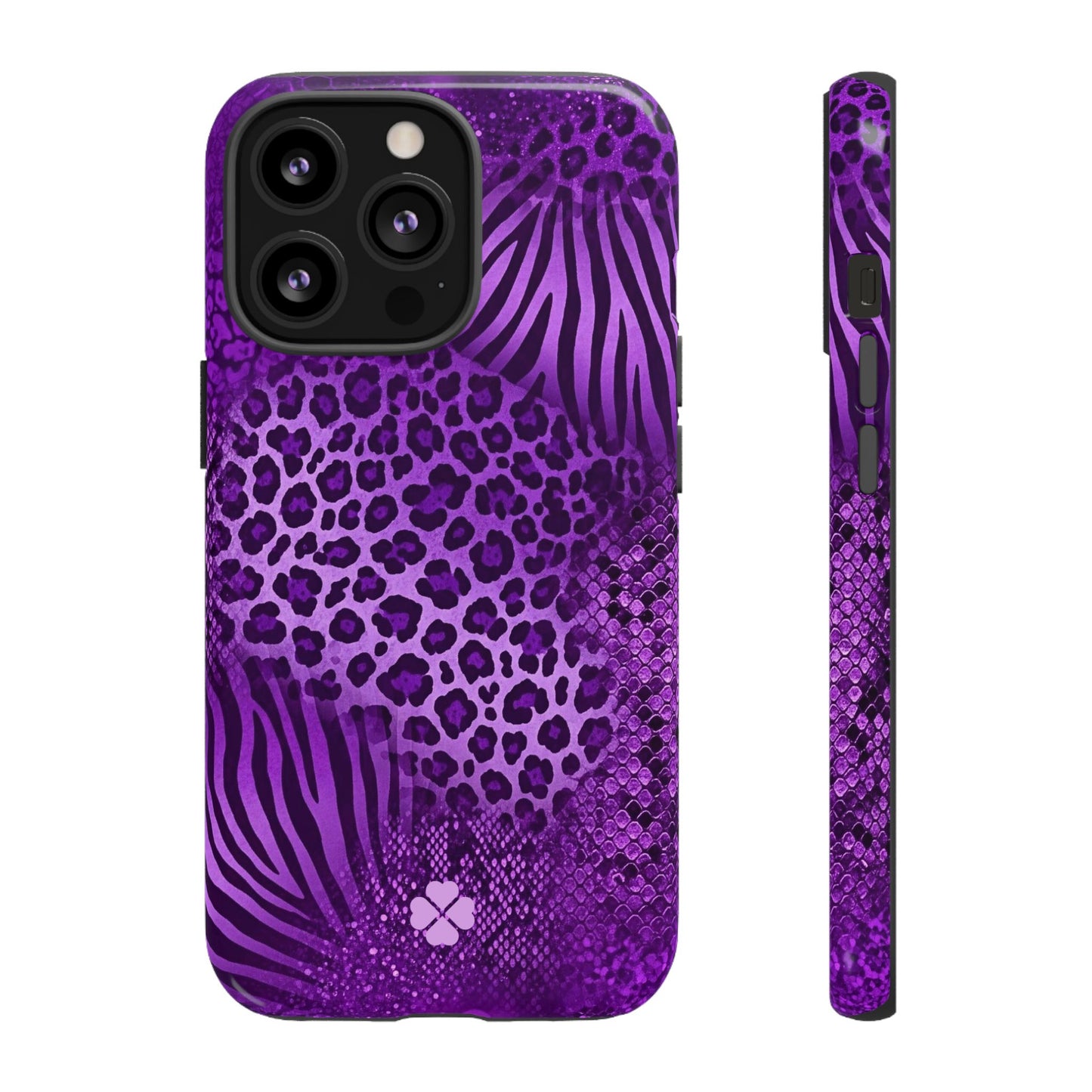 Purple Prints Phone Case