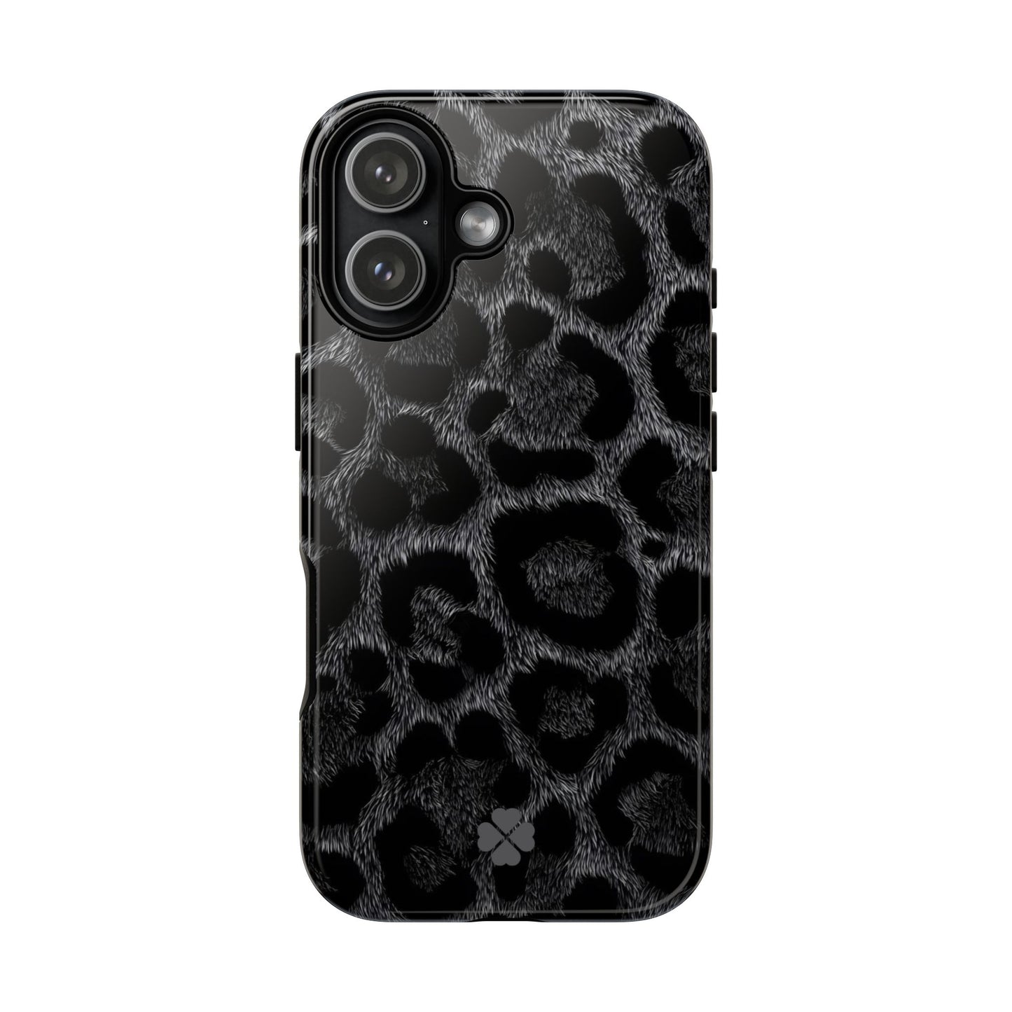 Grey Leopard Phone Case
