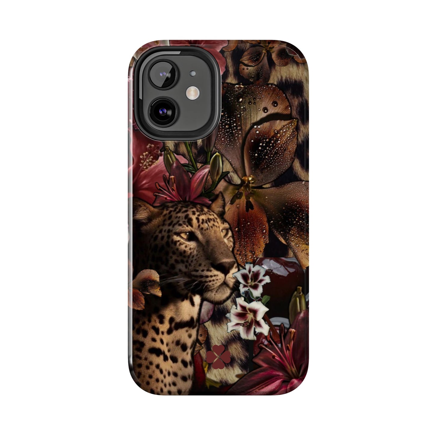Leopard Floral Phone Case