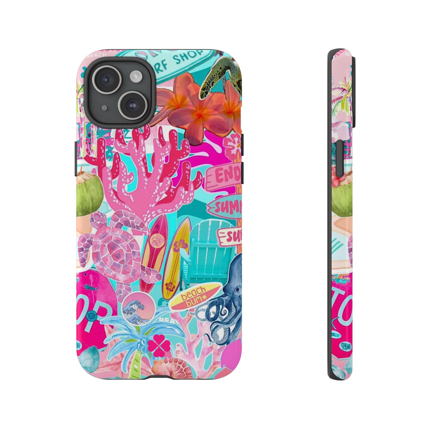 Surf Collage Phone Case