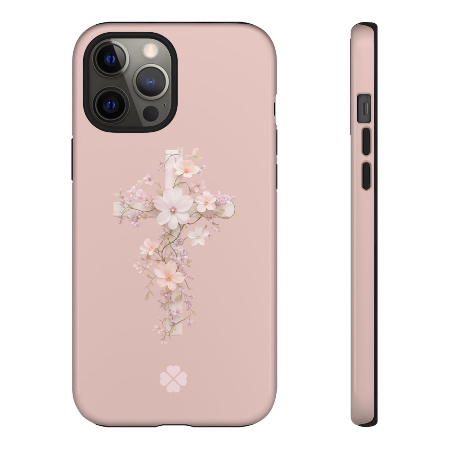 Floral Cross Phone Case
