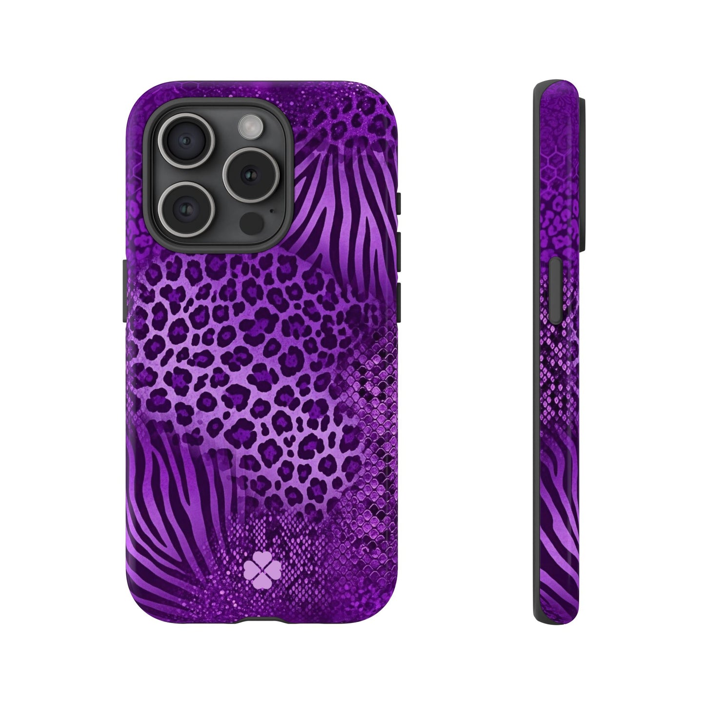 Purple Prints Phone Case
