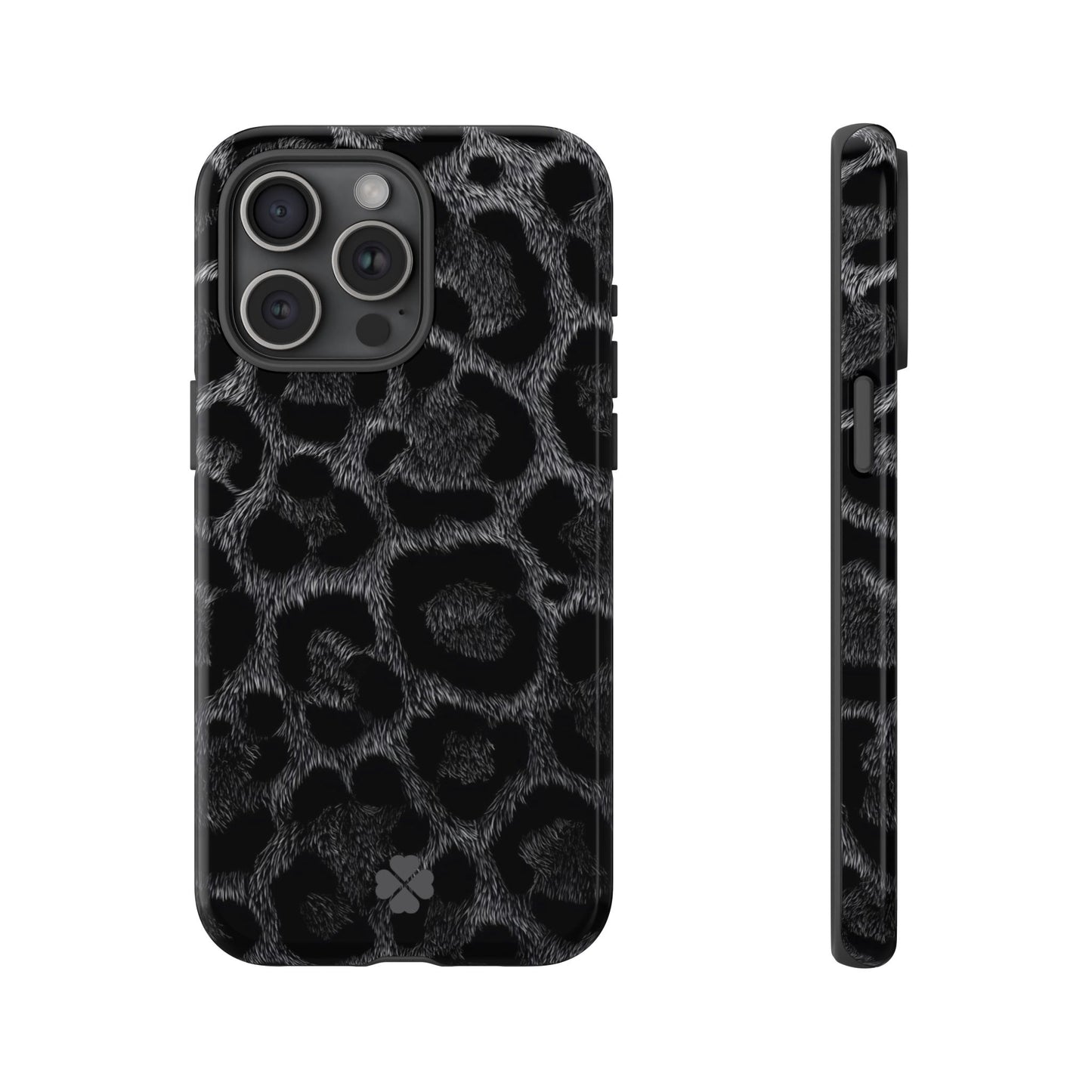 Grey Leopard Phone Case
