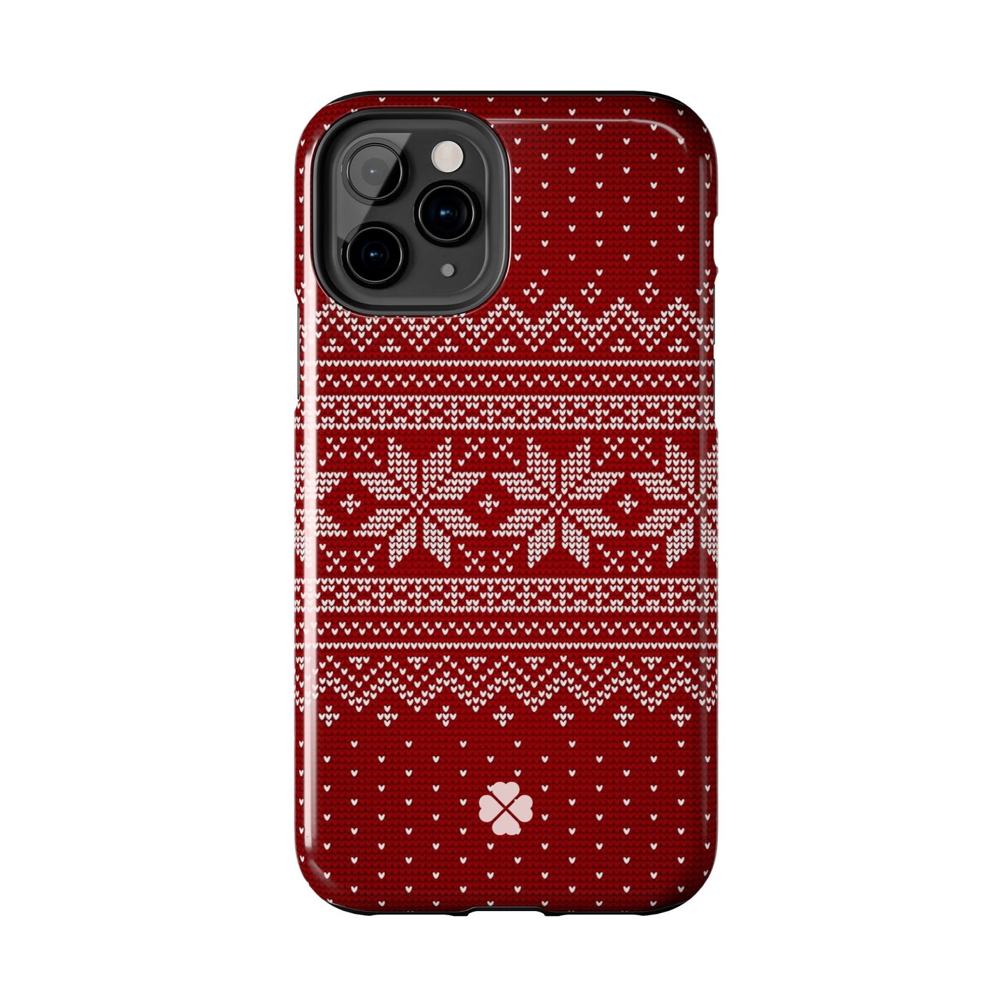 Red Christmas Sweater Phone Case