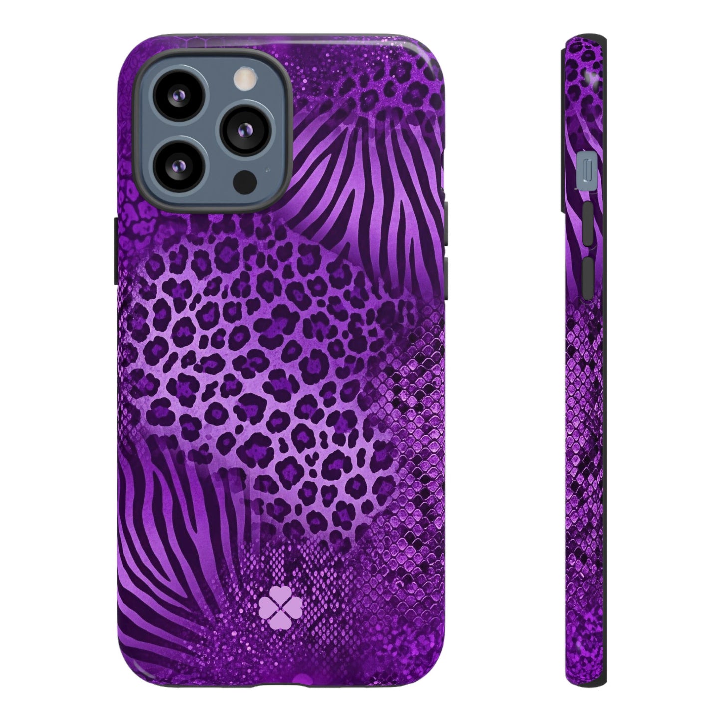Purple Prints Phone Case