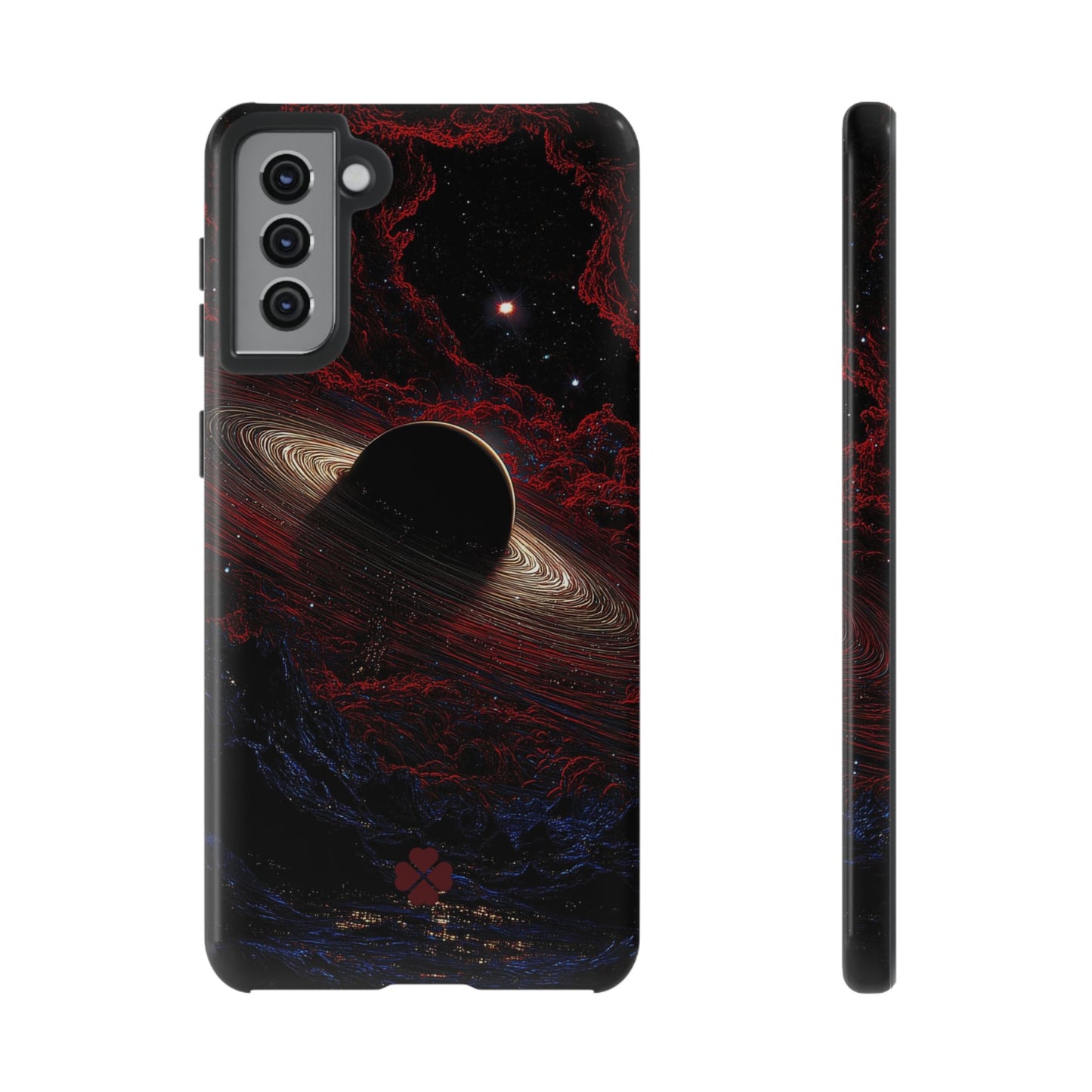 Red Saturn Phone Case