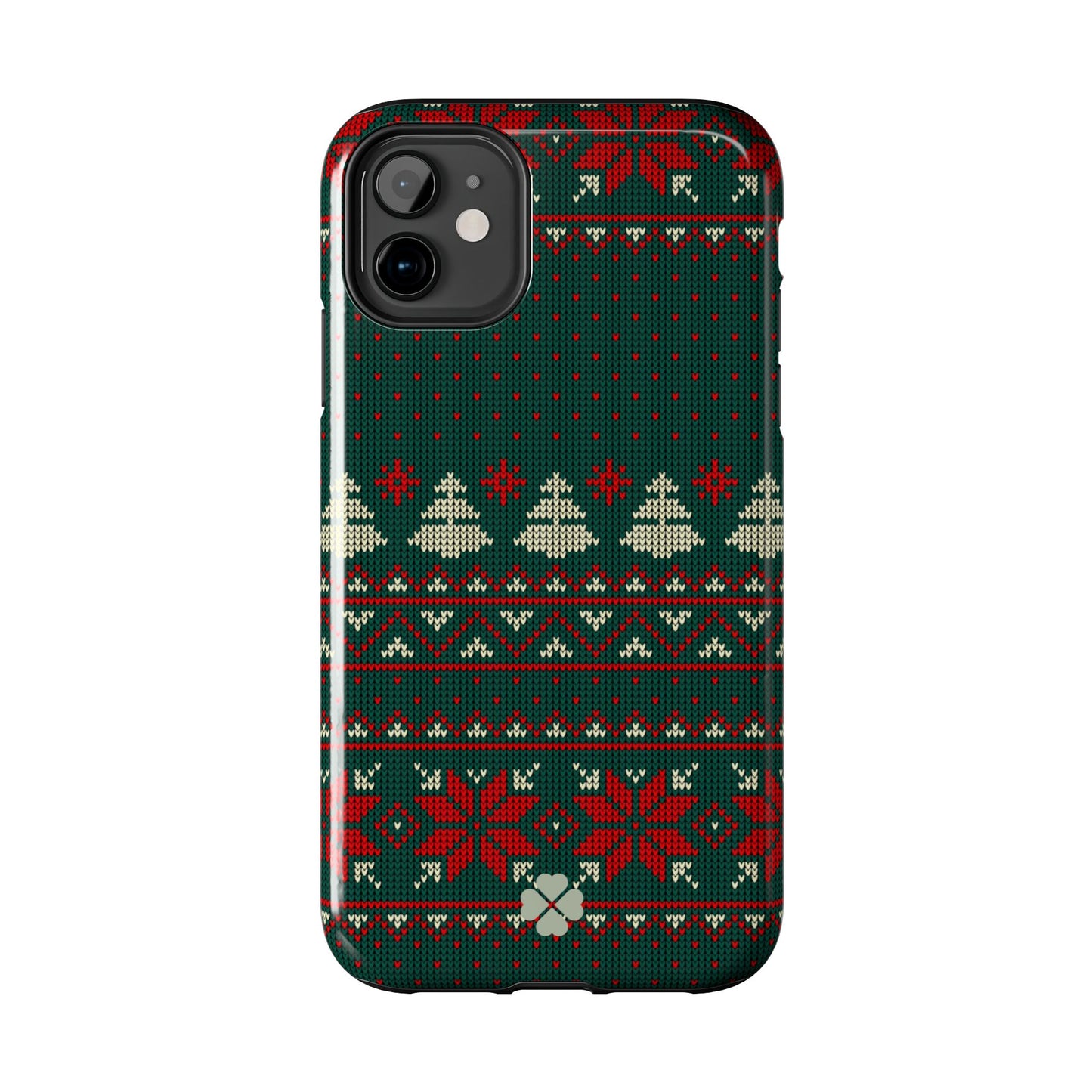 Green Christmas Sweater Phone Case