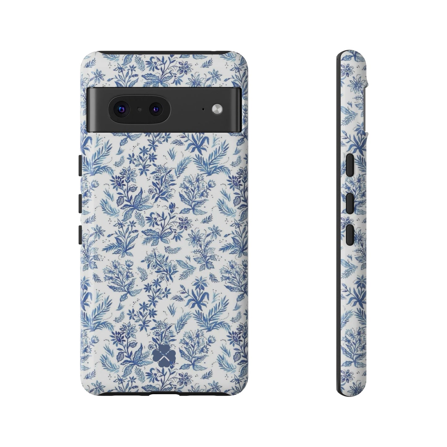 Blue Toile Phone Case