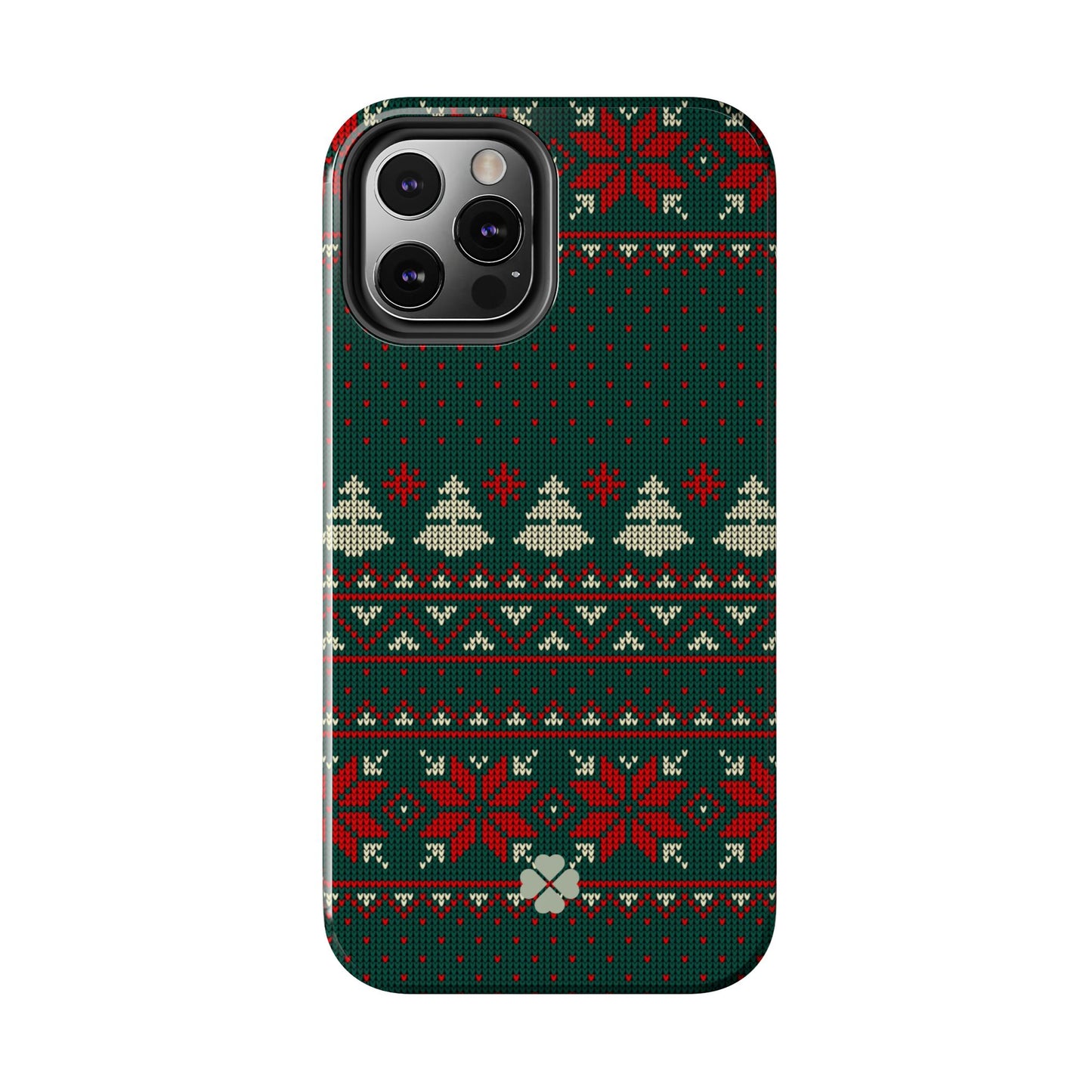 Green Christmas Sweater Phone Case