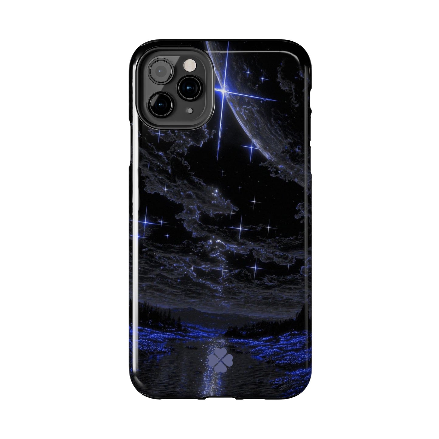 Purple Stars Phone Case
