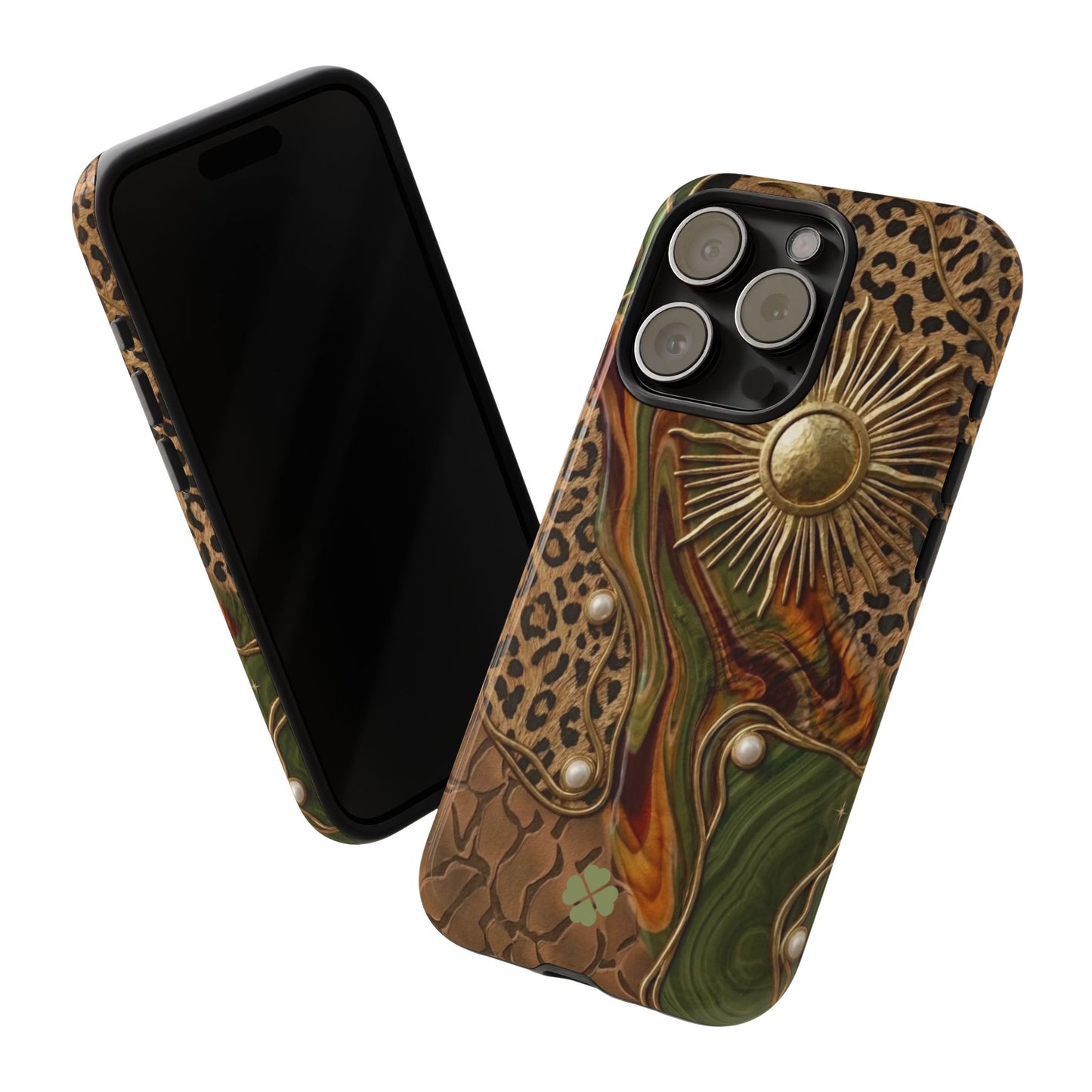 Solar Leopard Phone Case