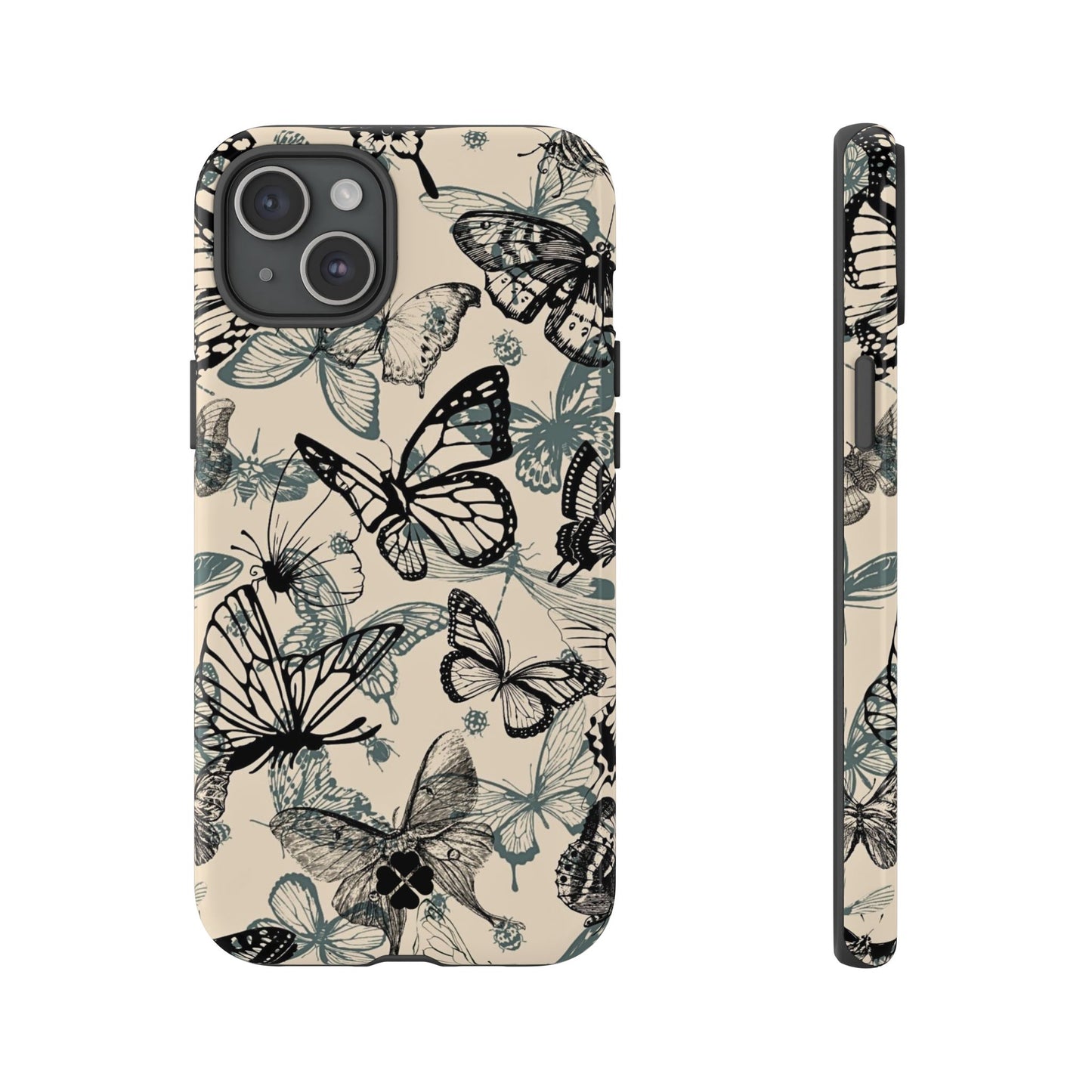 Butterfly Print Phone Case