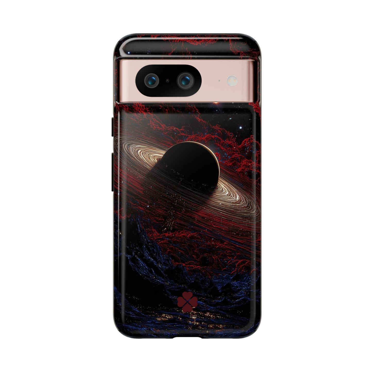 Red Saturn Phone Case