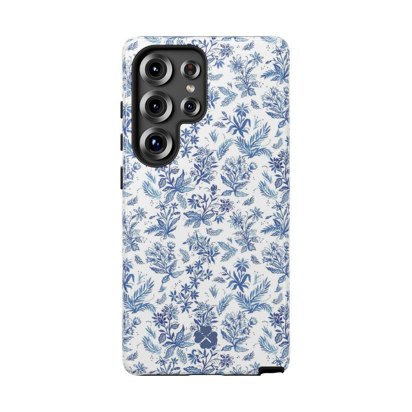 Blue Toile Phone Case