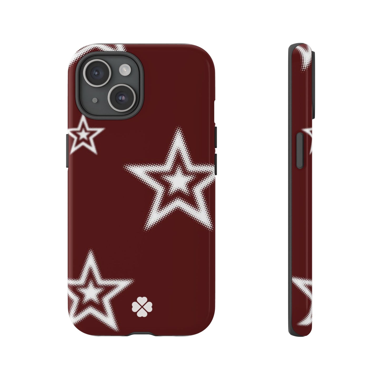 Starry Maroon Phone Case