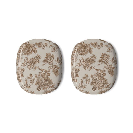 Beige Floral AirPod Max Case