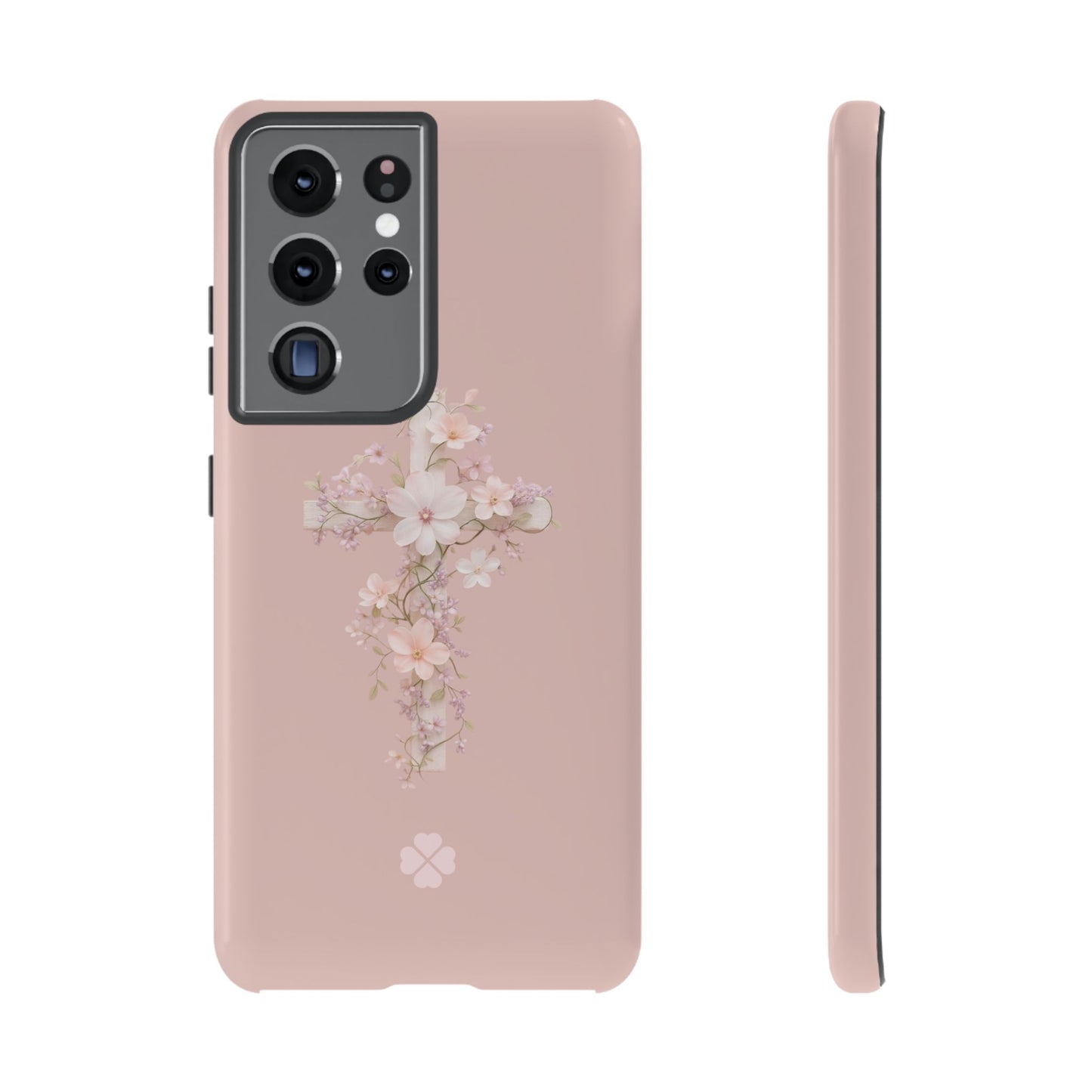 Floral Cross Phone Case