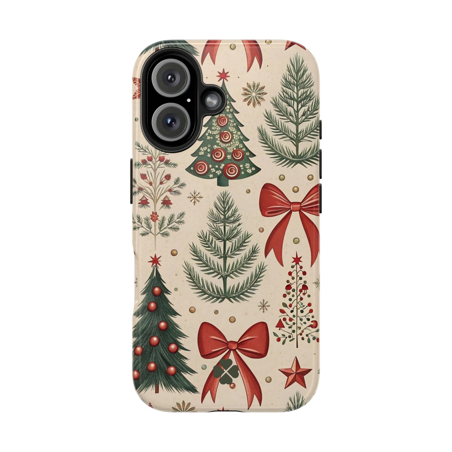 Christmas Tree Bow Phone Case