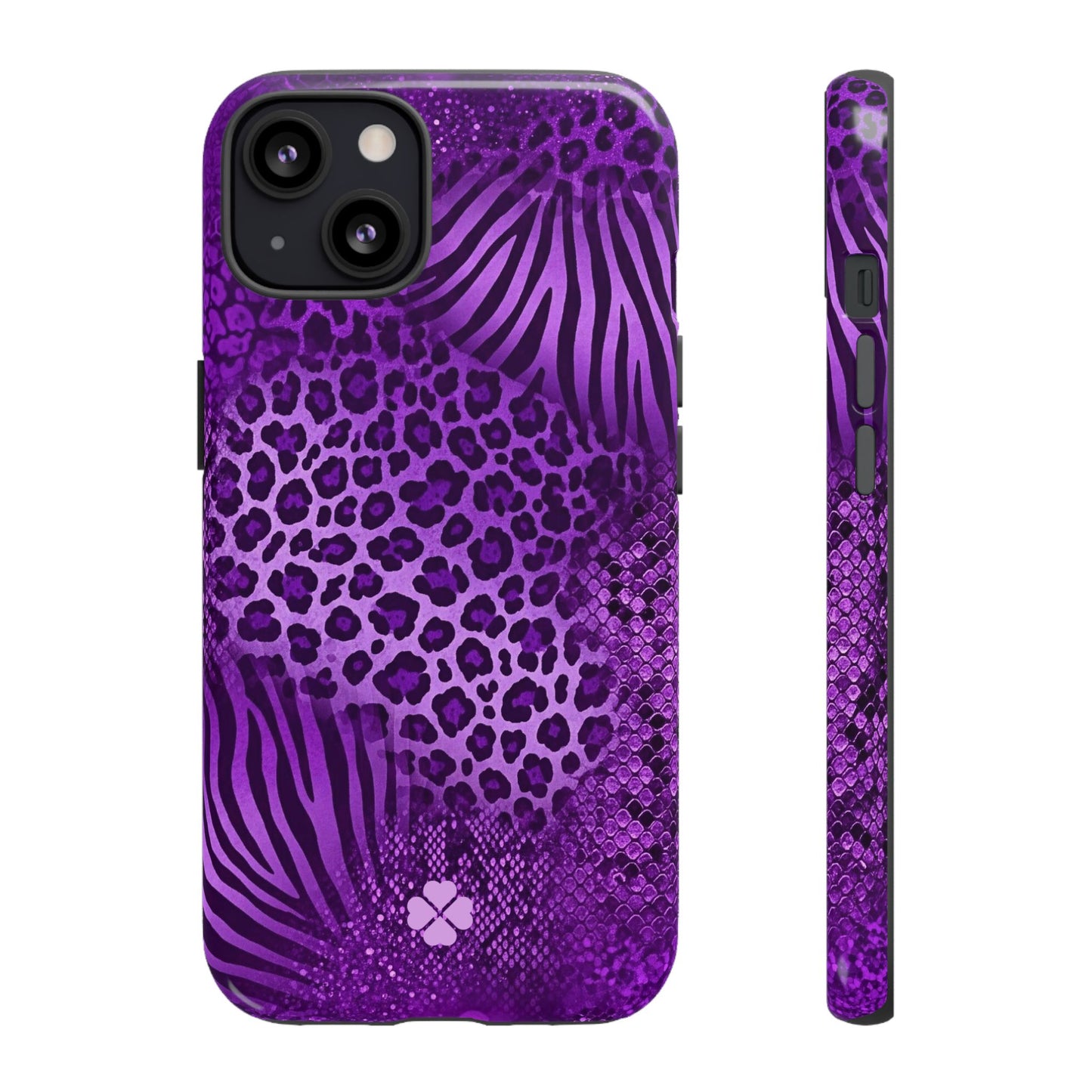 Purple Prints Phone Case