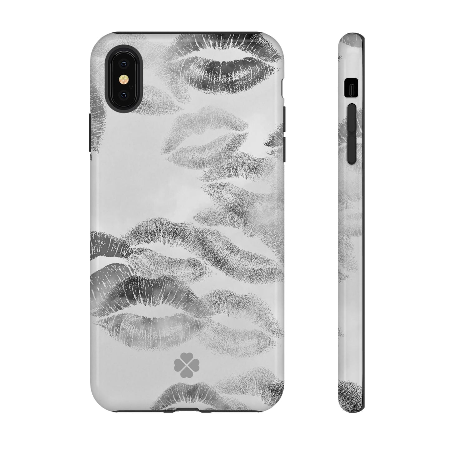 B&W Kiss Phone Case