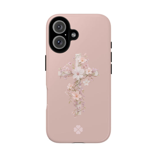 Floral Cross Phone Case