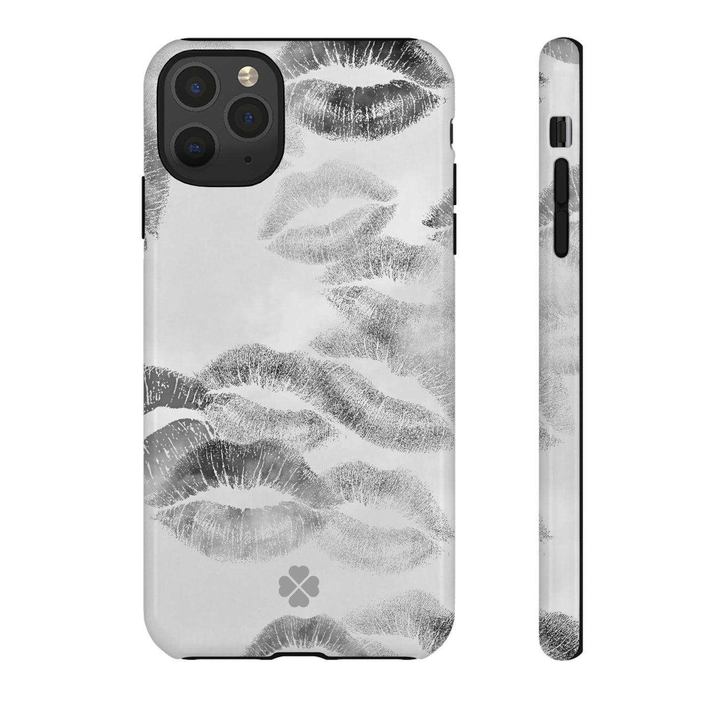 B&W Kiss Phone Case