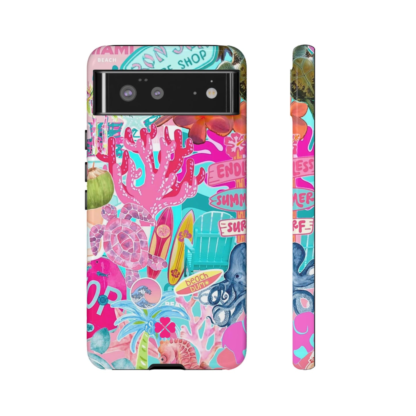 Surf Collage Phone Case