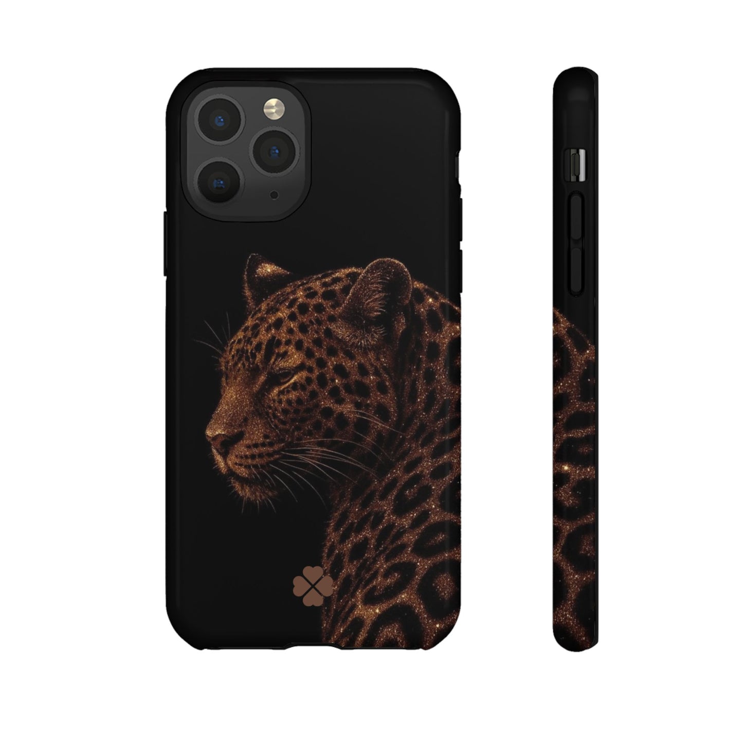 Glitter Leopard Phone Case