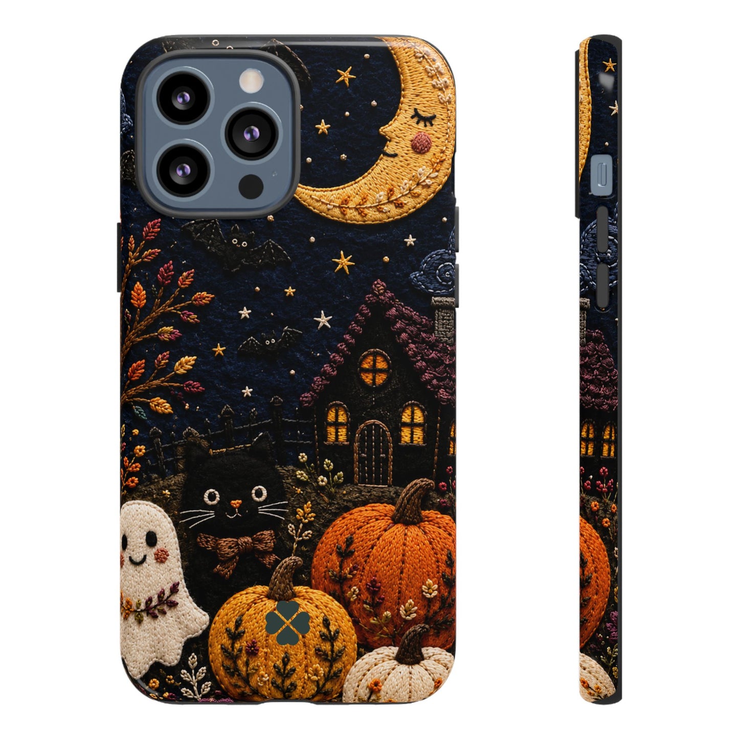Embroidered Halloween Phone Case