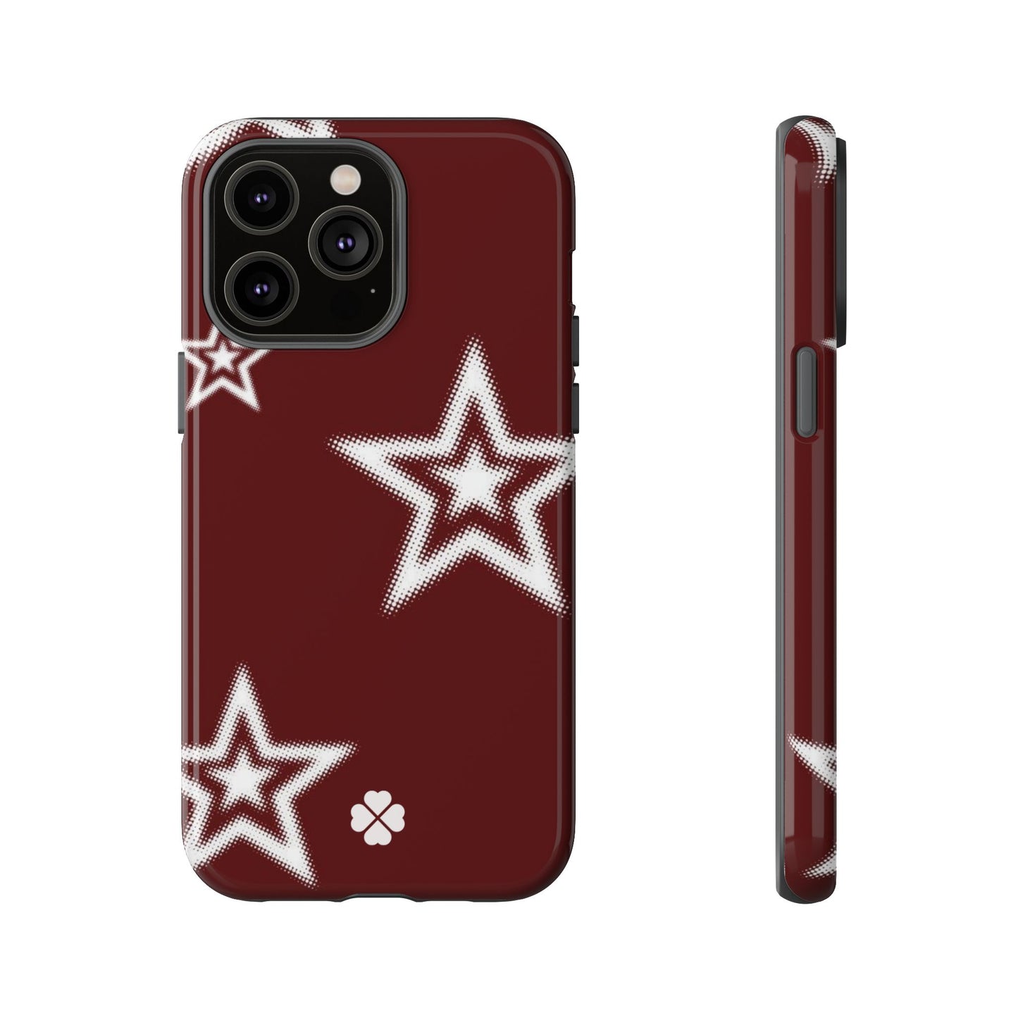 Starry Maroon Phone Case