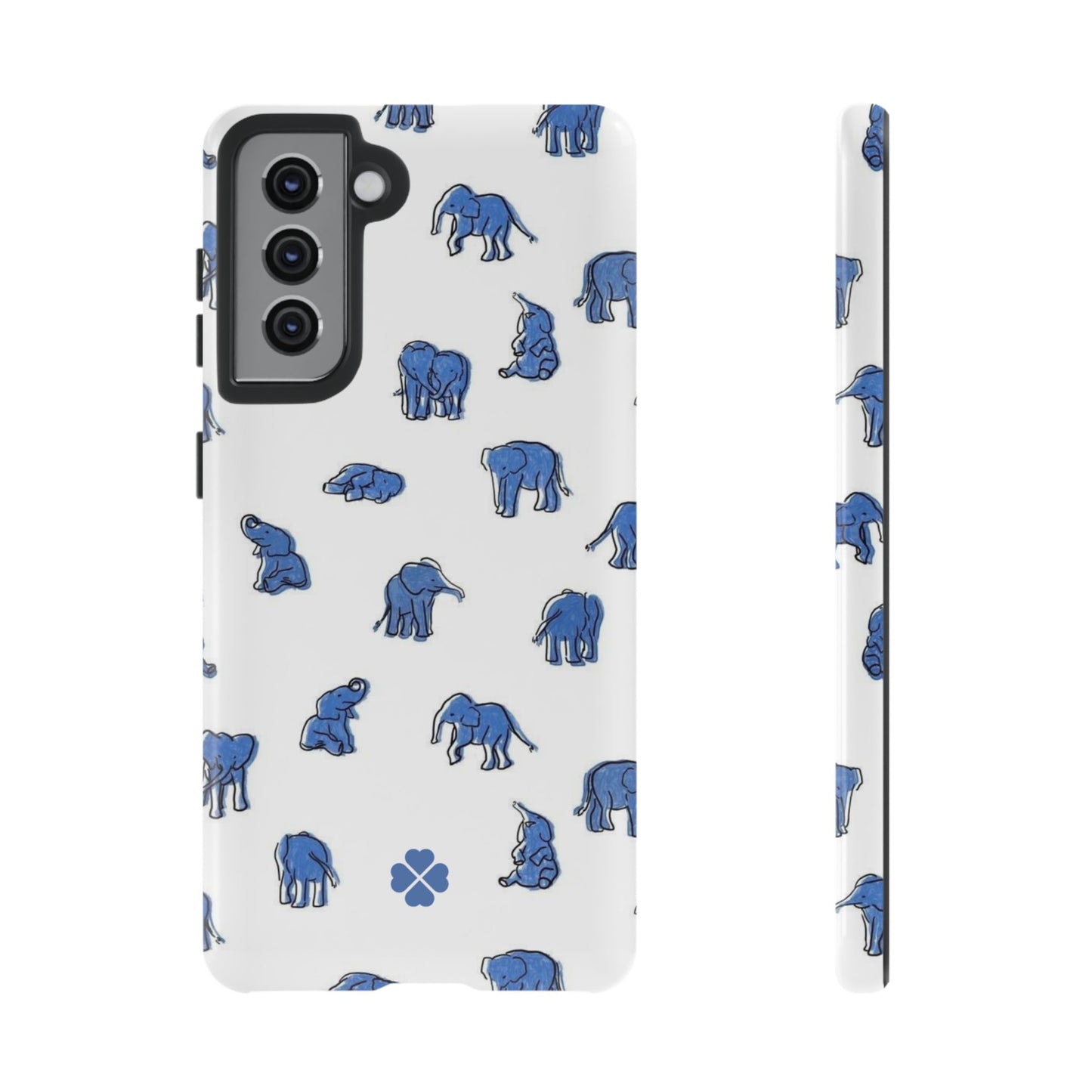 Blue Elephant Phone Case