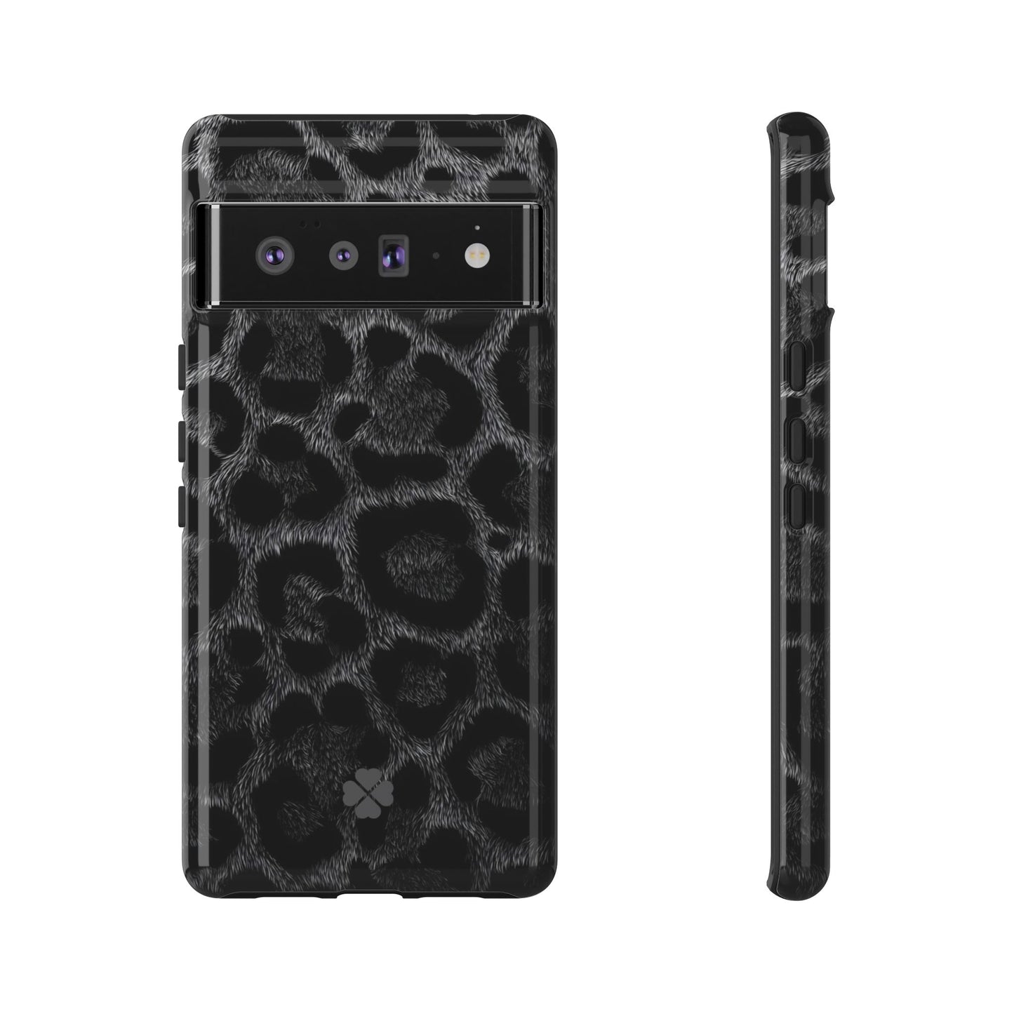 Grey Leopard Phone Case