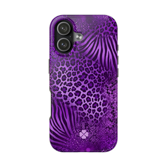 Purple Prints Phone Case