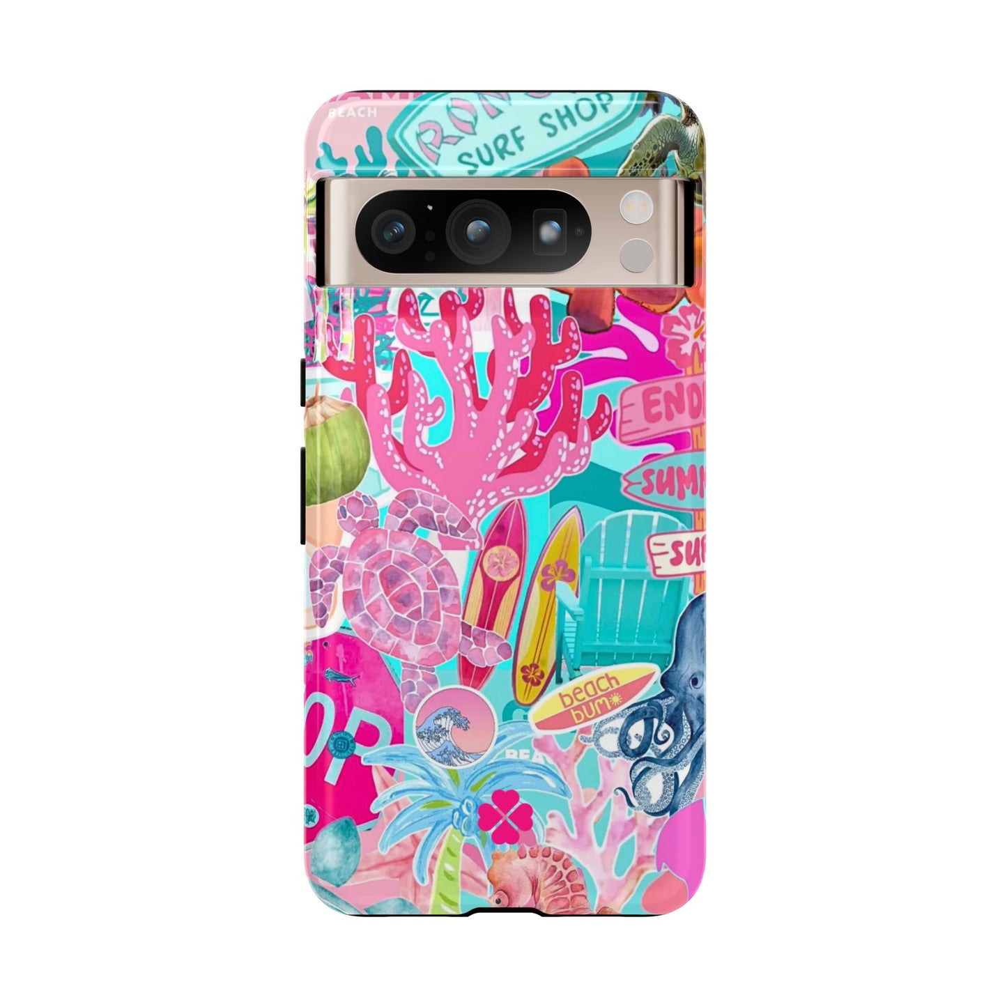Surf Collage Phone Case