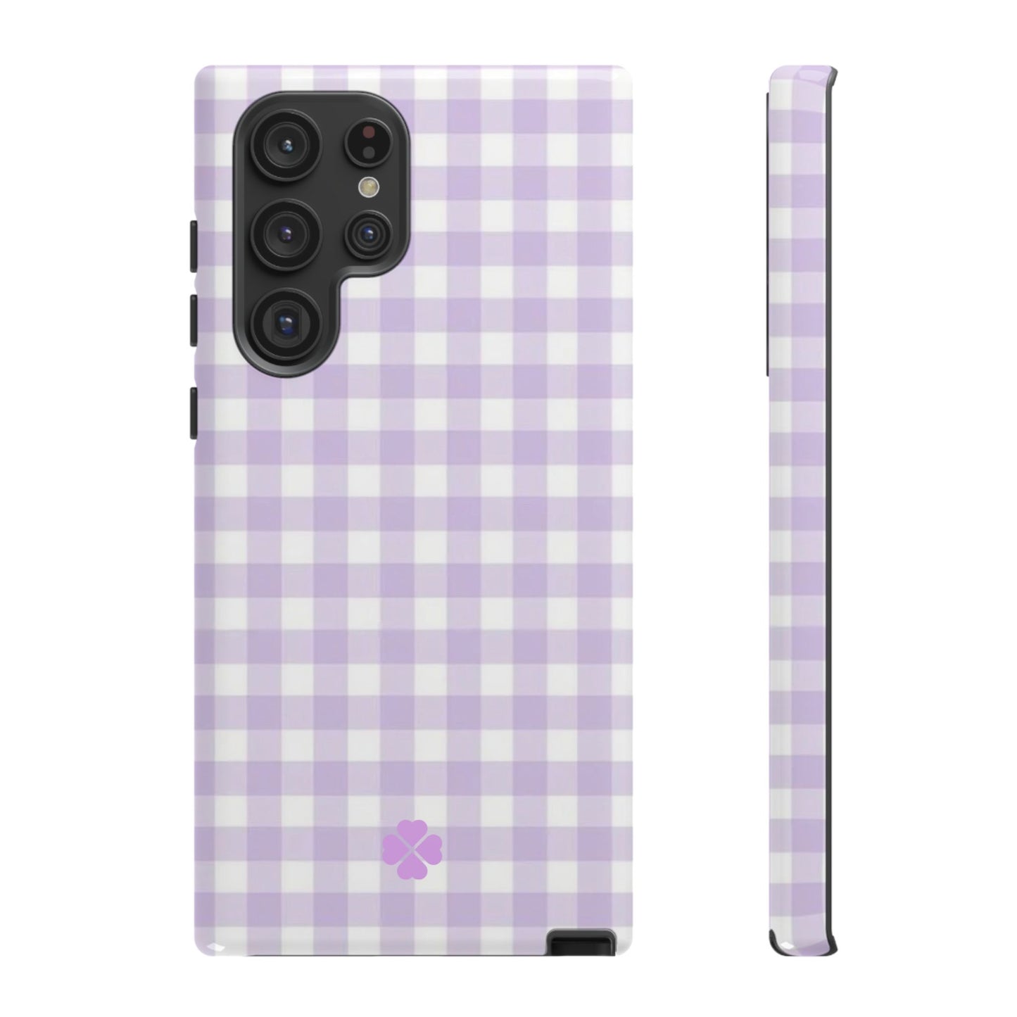 Purple Plaid Phone Case
