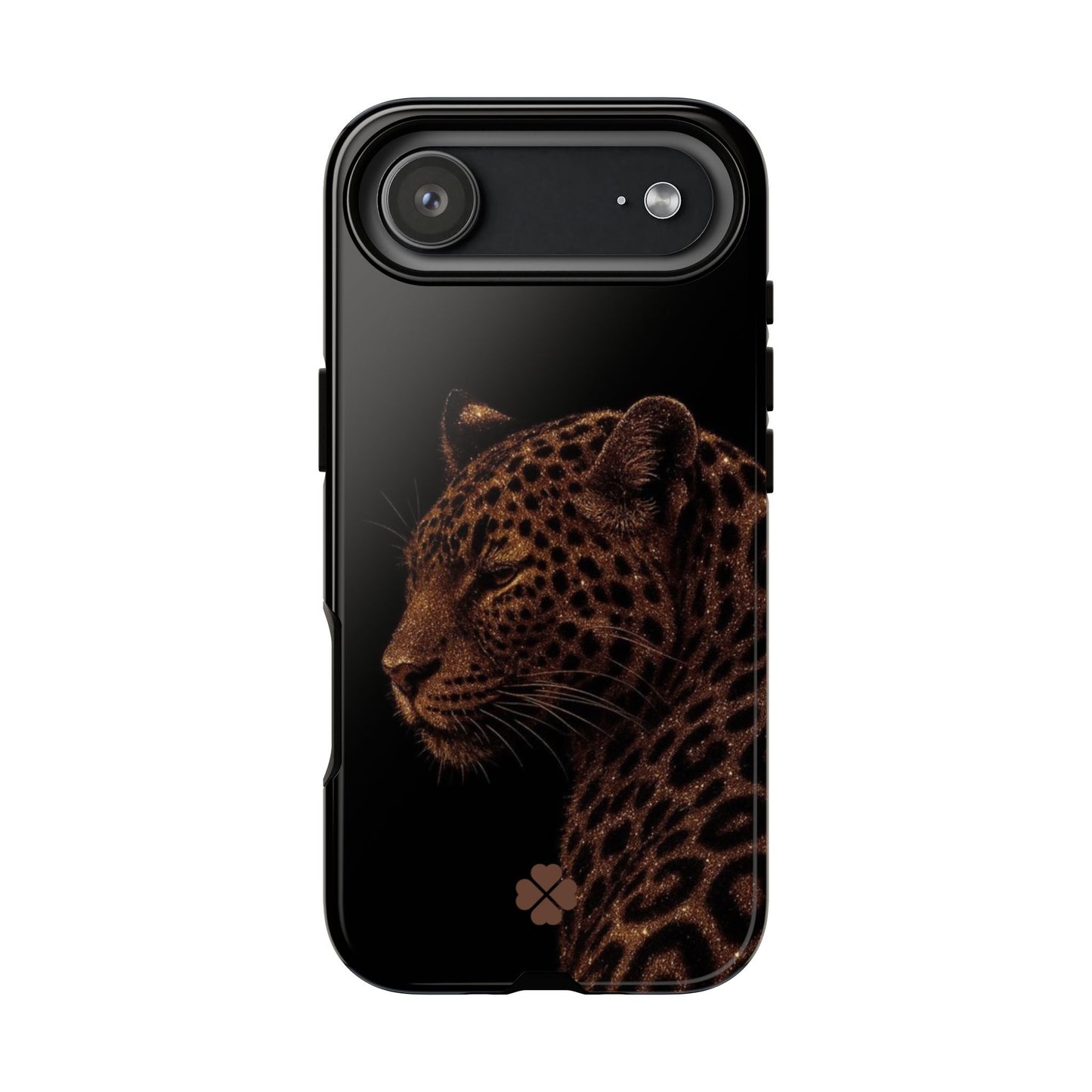 Glitter Leopard Phone Case