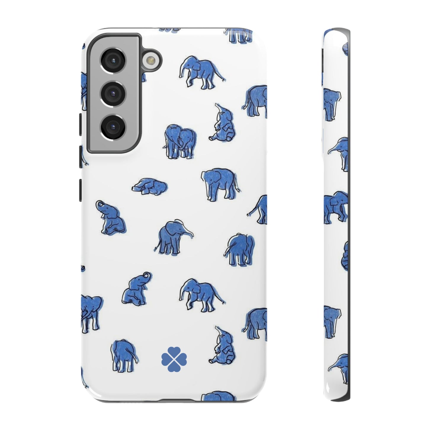 Blue Elephant Phone Case