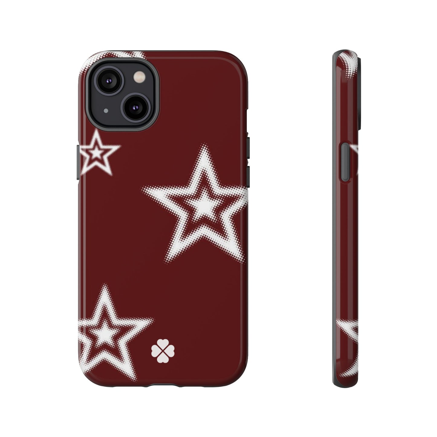 Starry Maroon Phone Case