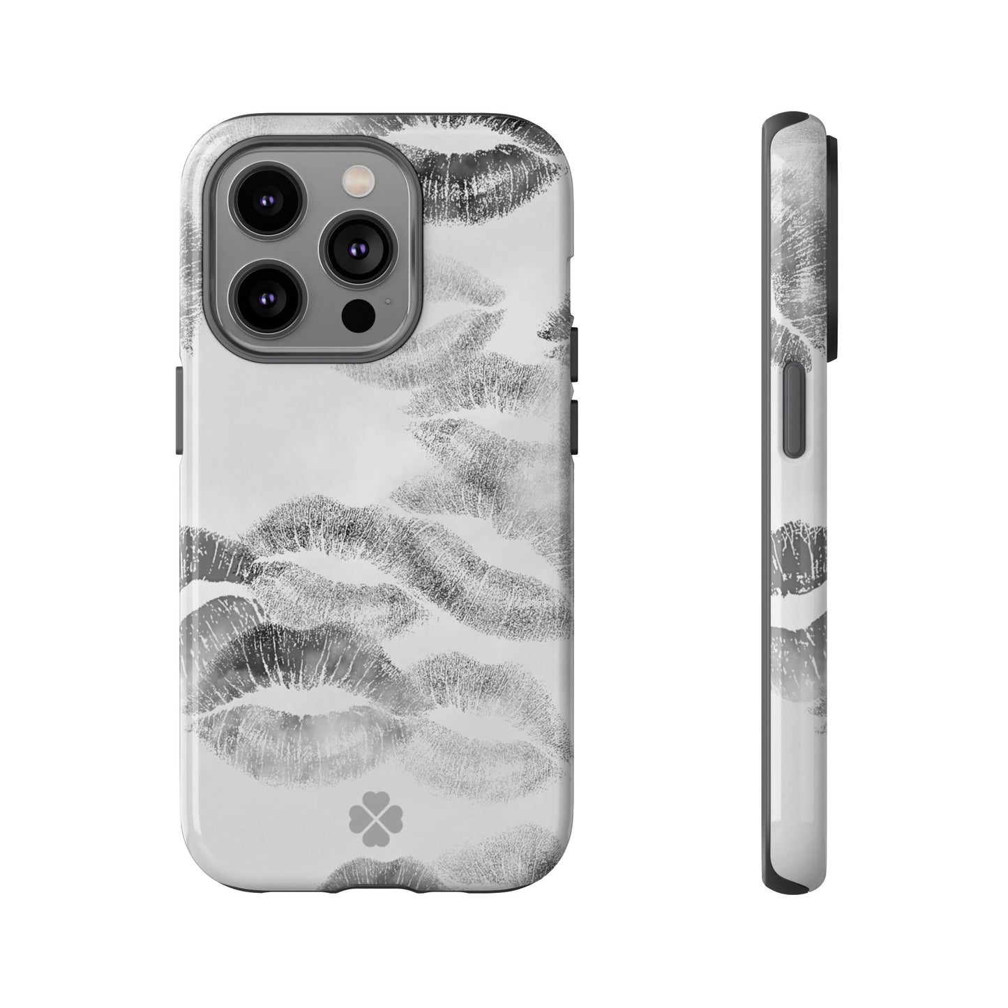 B&W Kiss Phone Case