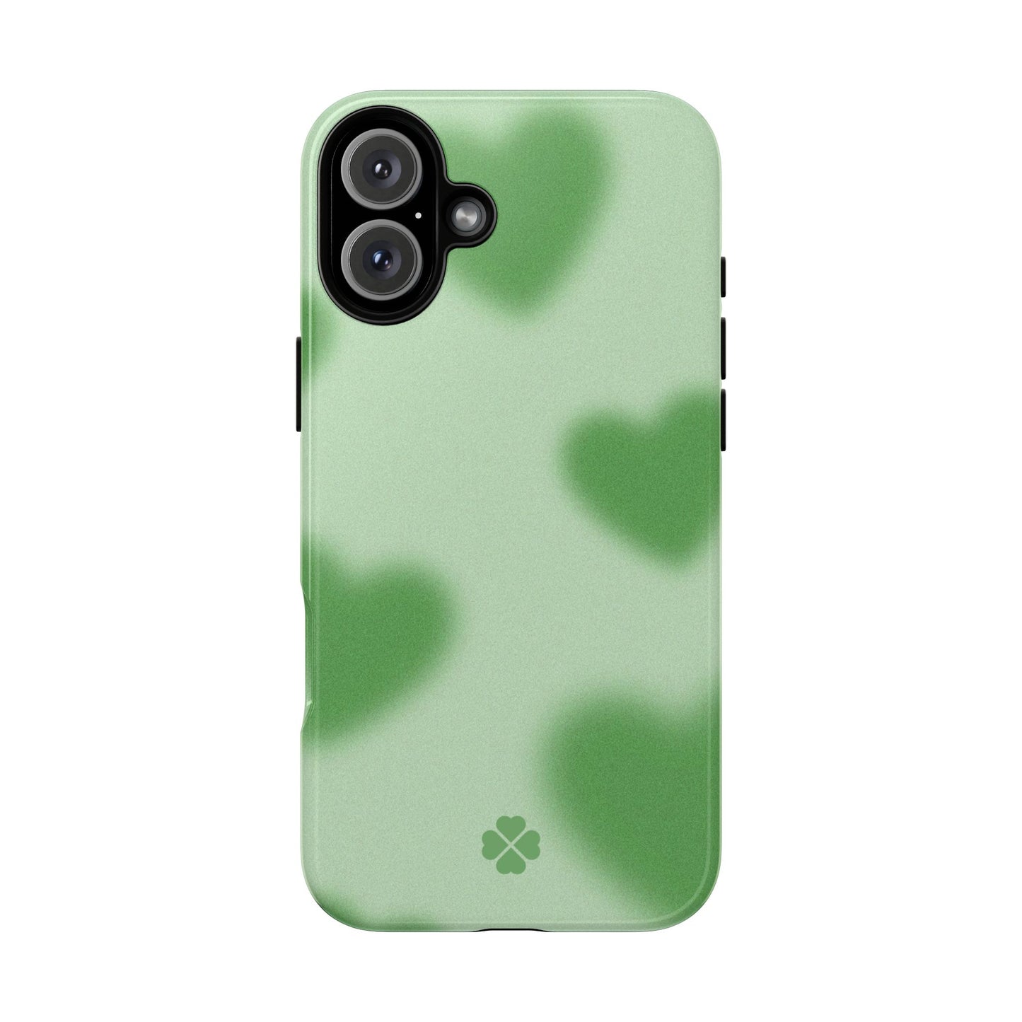 Green Hearts Phone Case