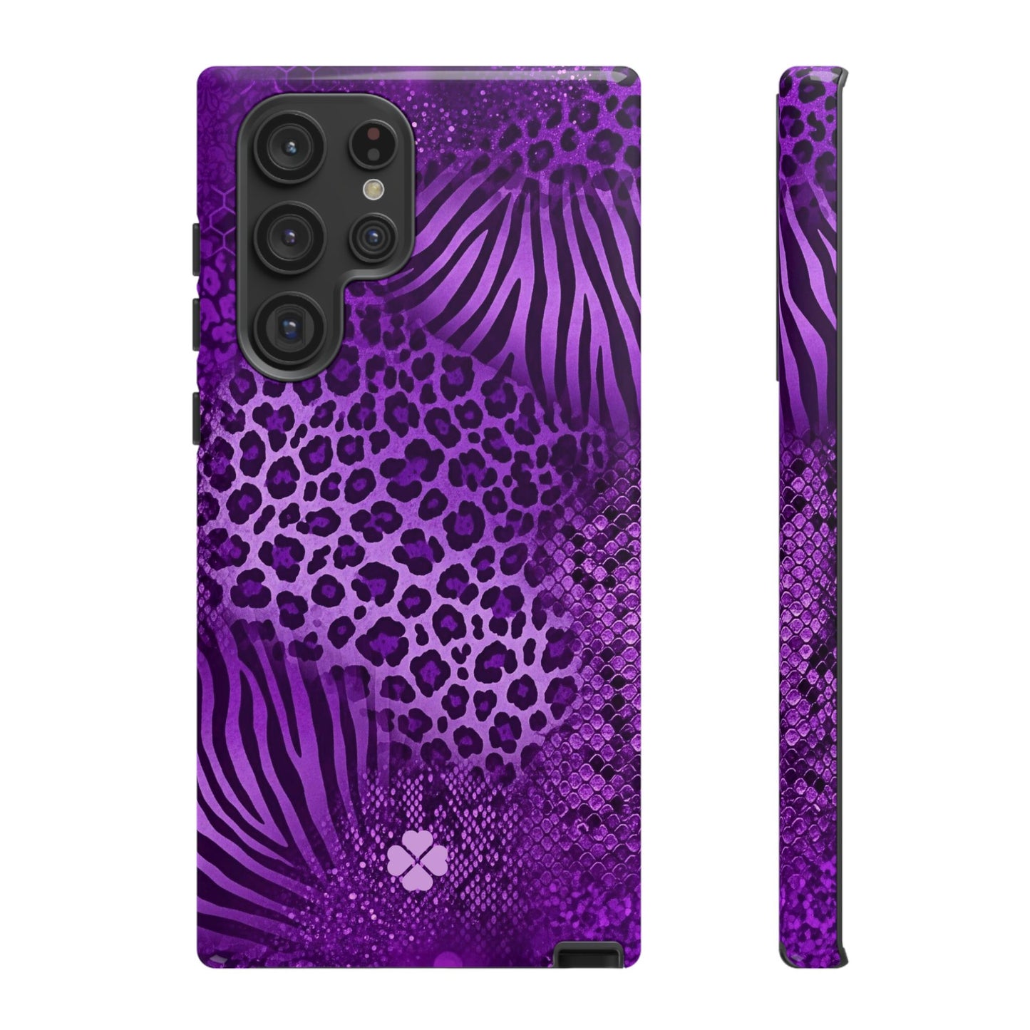 Purple Prints Phone Case
