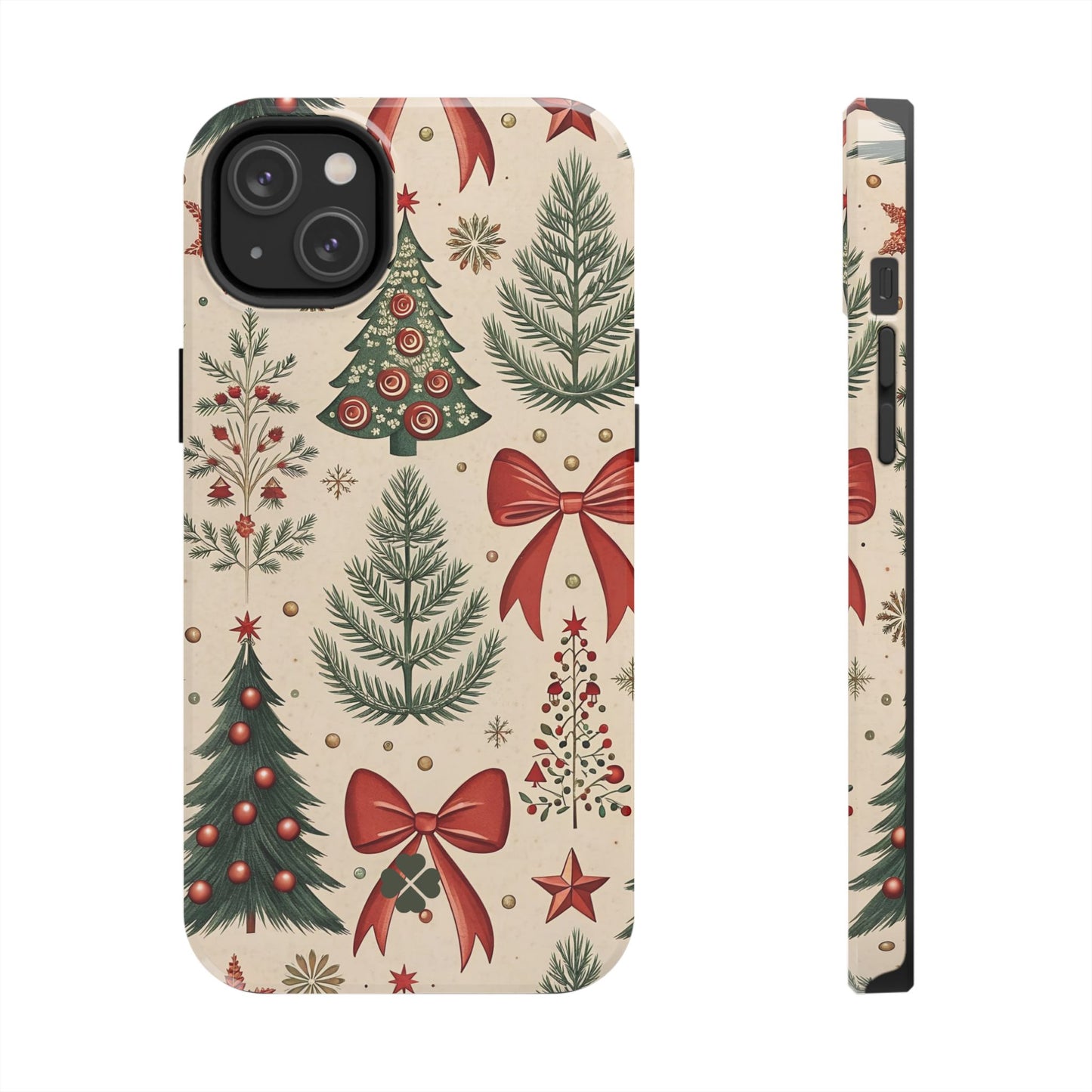 Christmas Tree Bow Phone Case