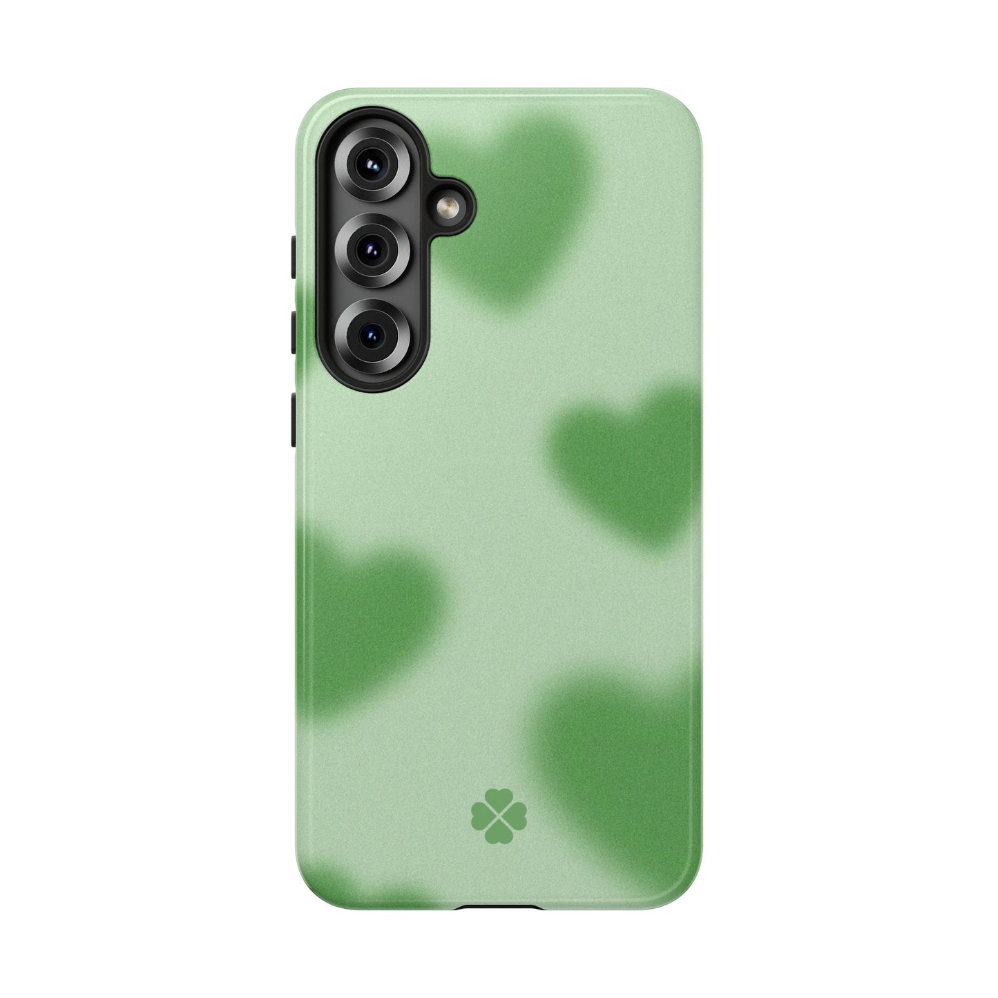 Green Hearts Phone Case