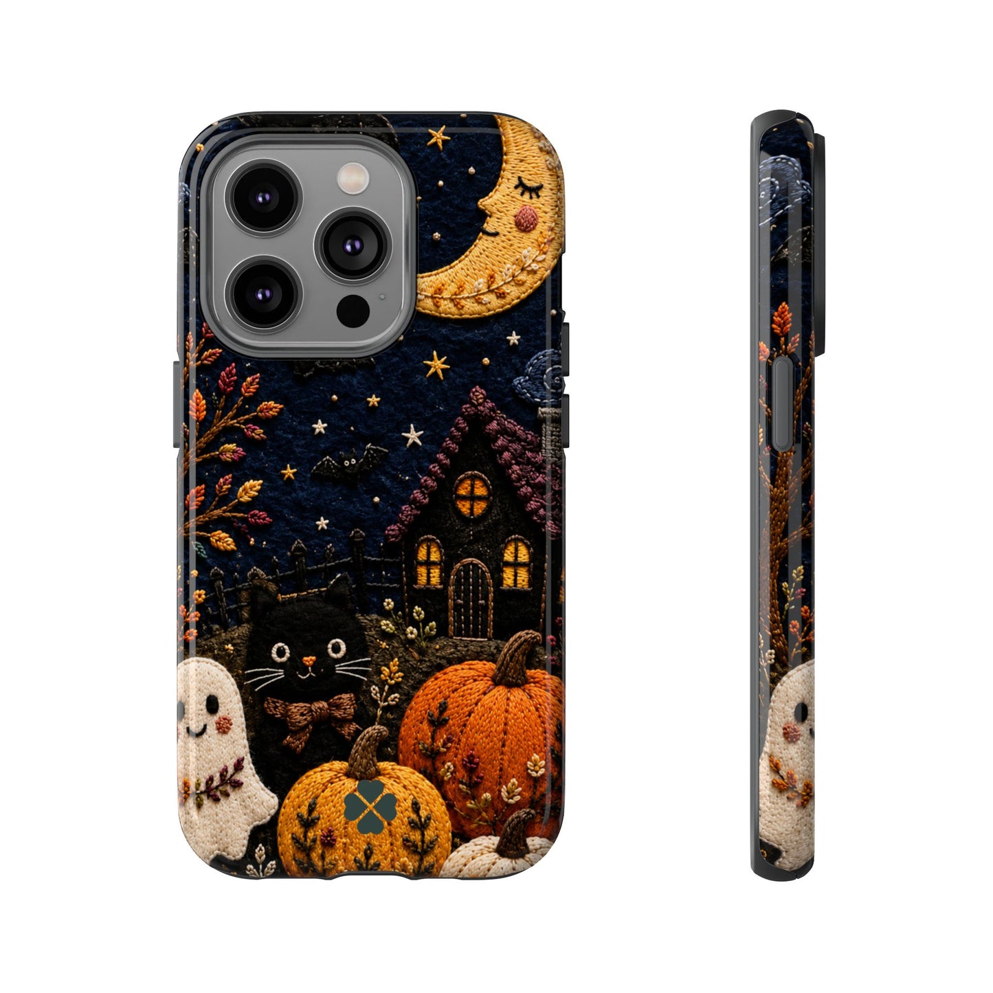 Embroidered Halloween Phone Case
