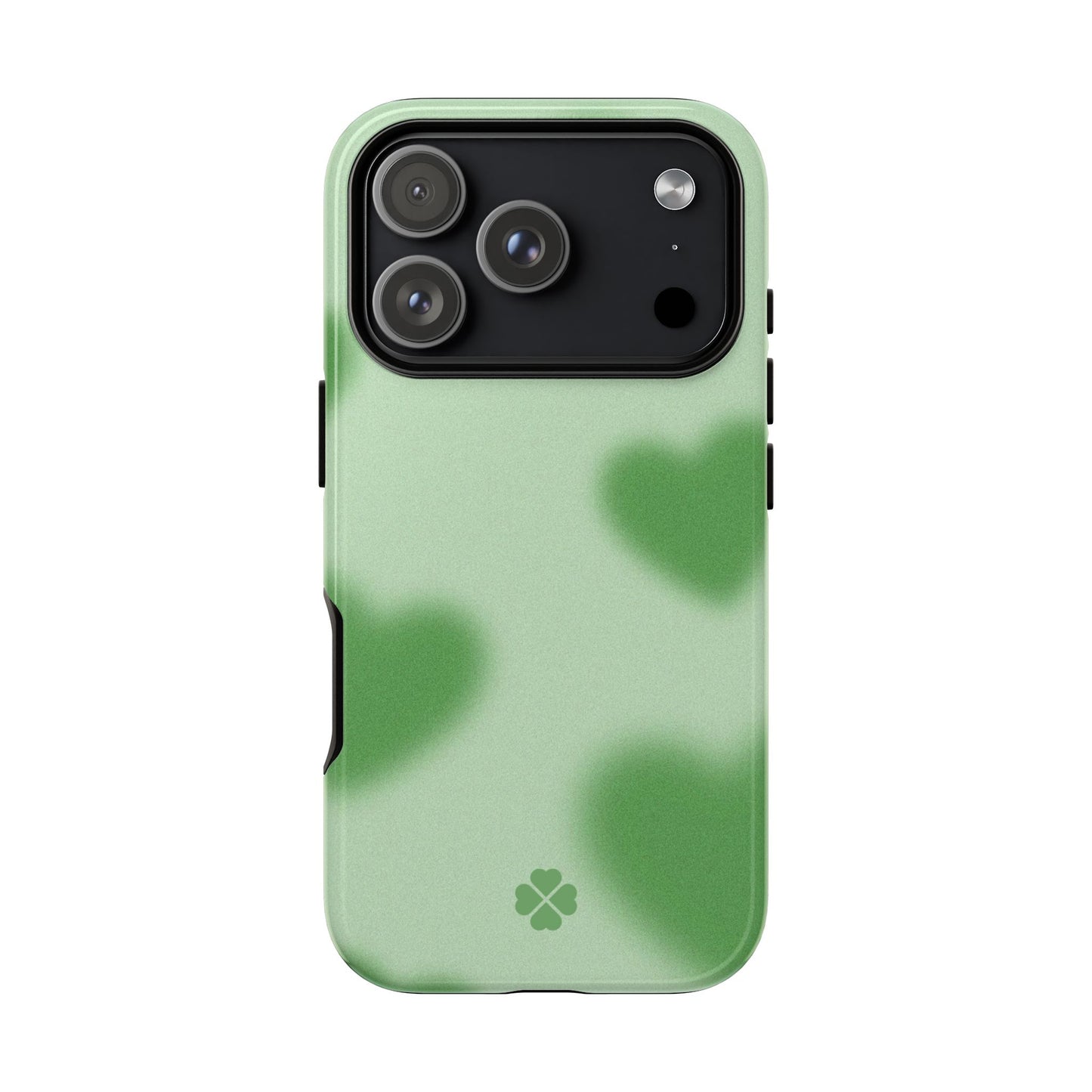 Green Hearts Phone Case